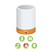 Techly I-LED TOUCH lămpi de birou 1,6 W Alb_5