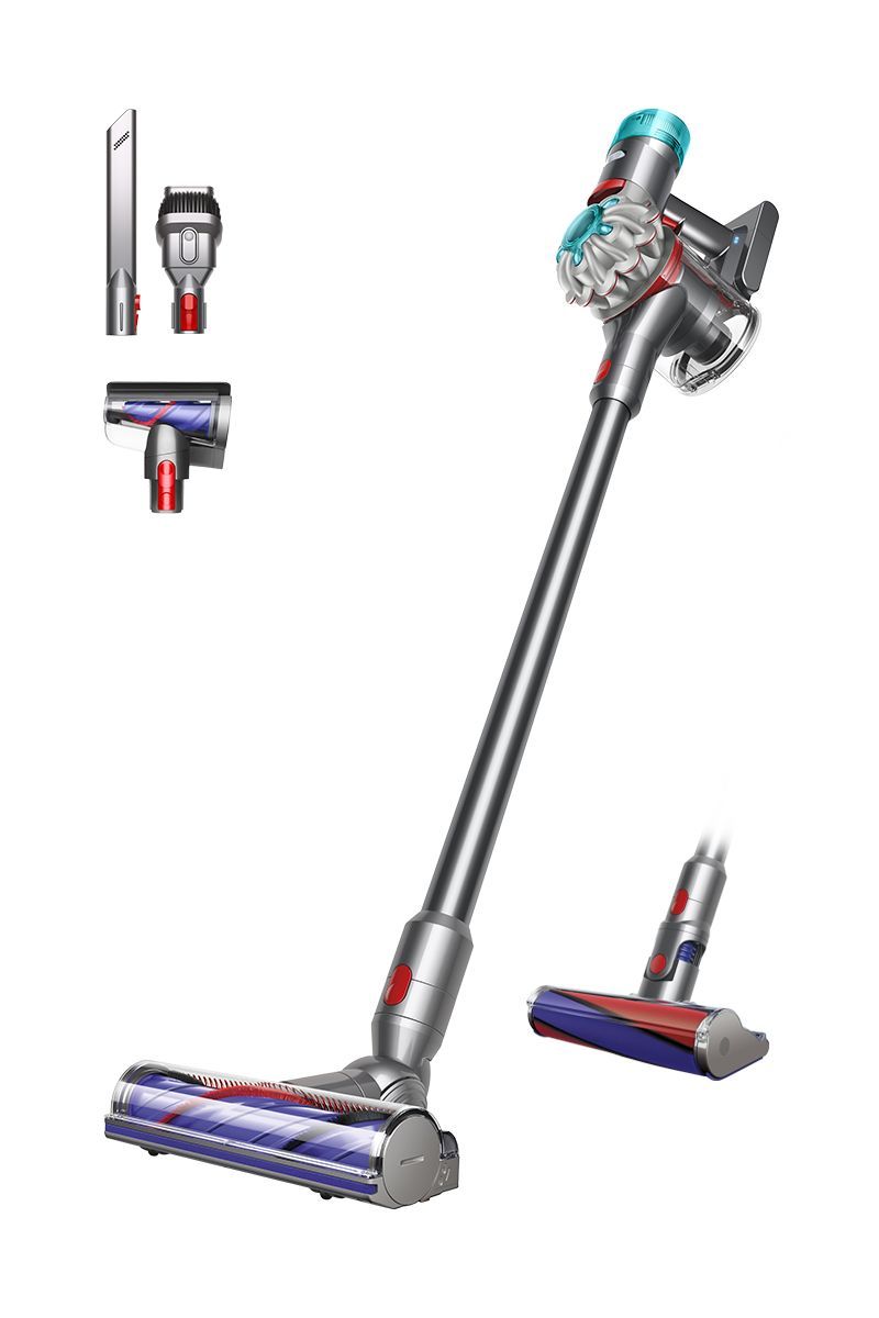 Dyson V8 Advanced 2-in-1 stick vacuum Battery Dry Bagless Nickel  Silver_3
