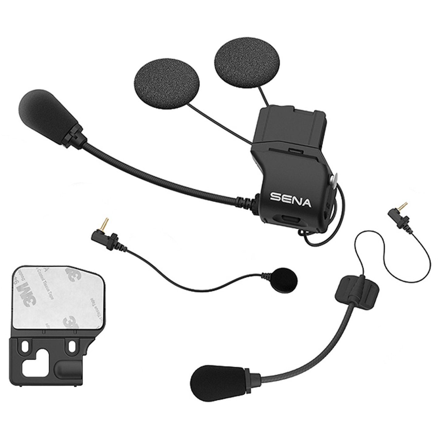 Sena SC-A0354 Universal helmet clip kit with HD speakers Black_1