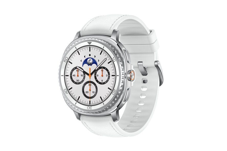 Samsung Galaxy Watch 8 Classic 3.3 cm (1.3 ) AMOLED 46 mm Digital 438 x 438 pixels Touchscreen Silver Wi-Fi GPS (satellite)_1