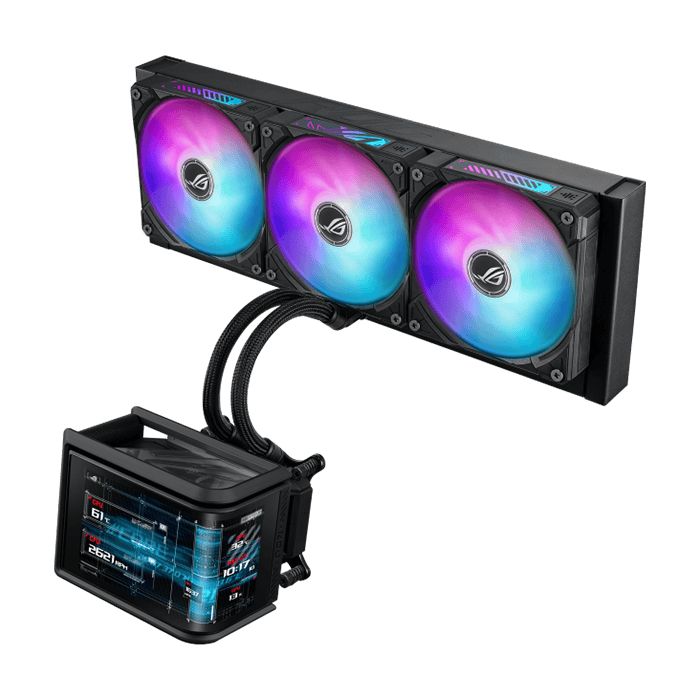 ASUS ROG Ryuo IV SLC 360 ARGB Processor All-in-one liquid cooler 12 cm Black_1