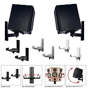 B-Tech VENTRY - Side Clamping Loudspeaker Wall Mounts with Tilt & Swivel (Pair)_3