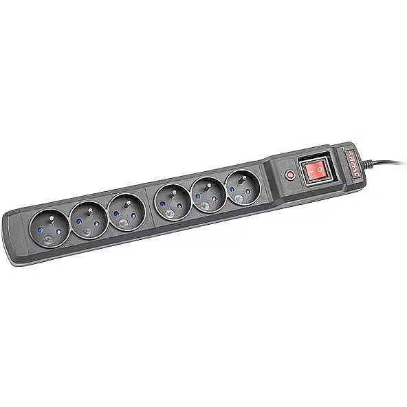 Armac Multi M6 | Power strip | surge protector  6 sockets  5m cable  black_3