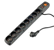 ACAR S8 power extension 1.5 m 8 AC outlet(s) Indoor Black_2