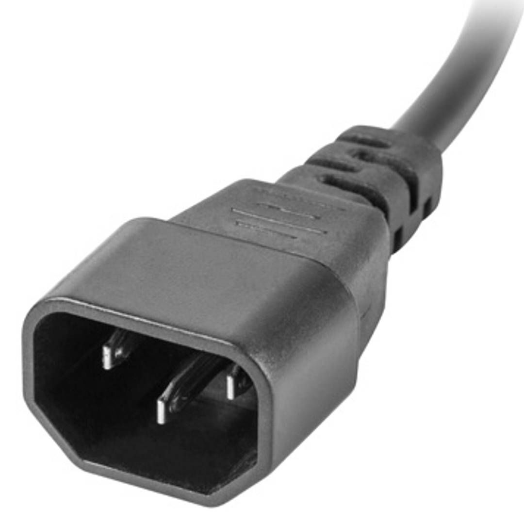 Lanberg Power Distribution Unit (PDU) 19  1U 10A 2m 5x Schuko Outlets Black C14_6