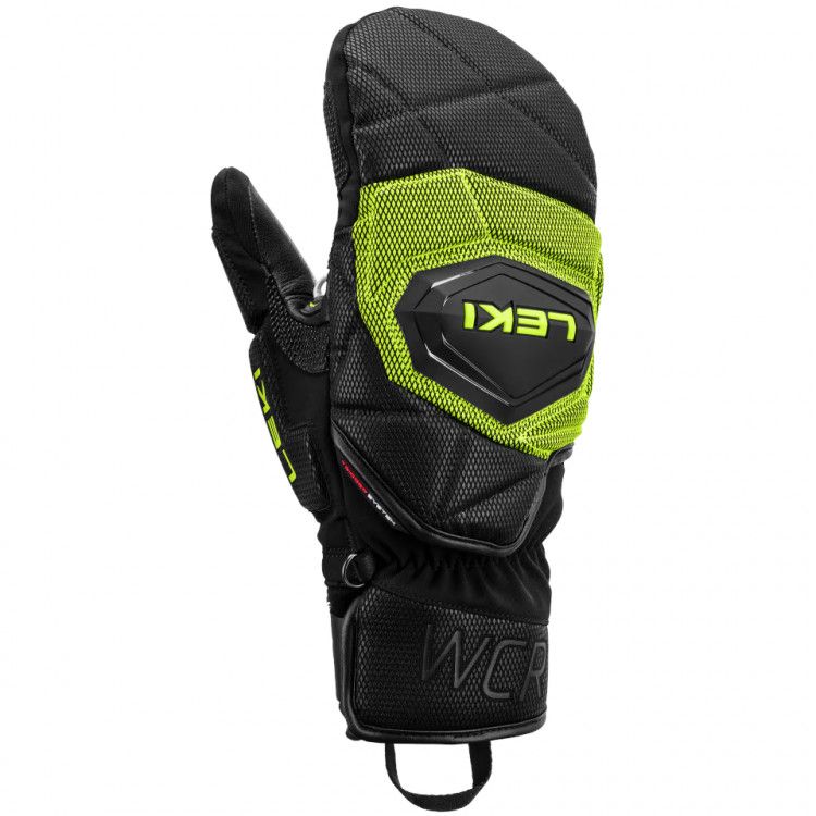 LEKI RĘKAWICE WCR Coach 3D MITT lemon 9.0_1