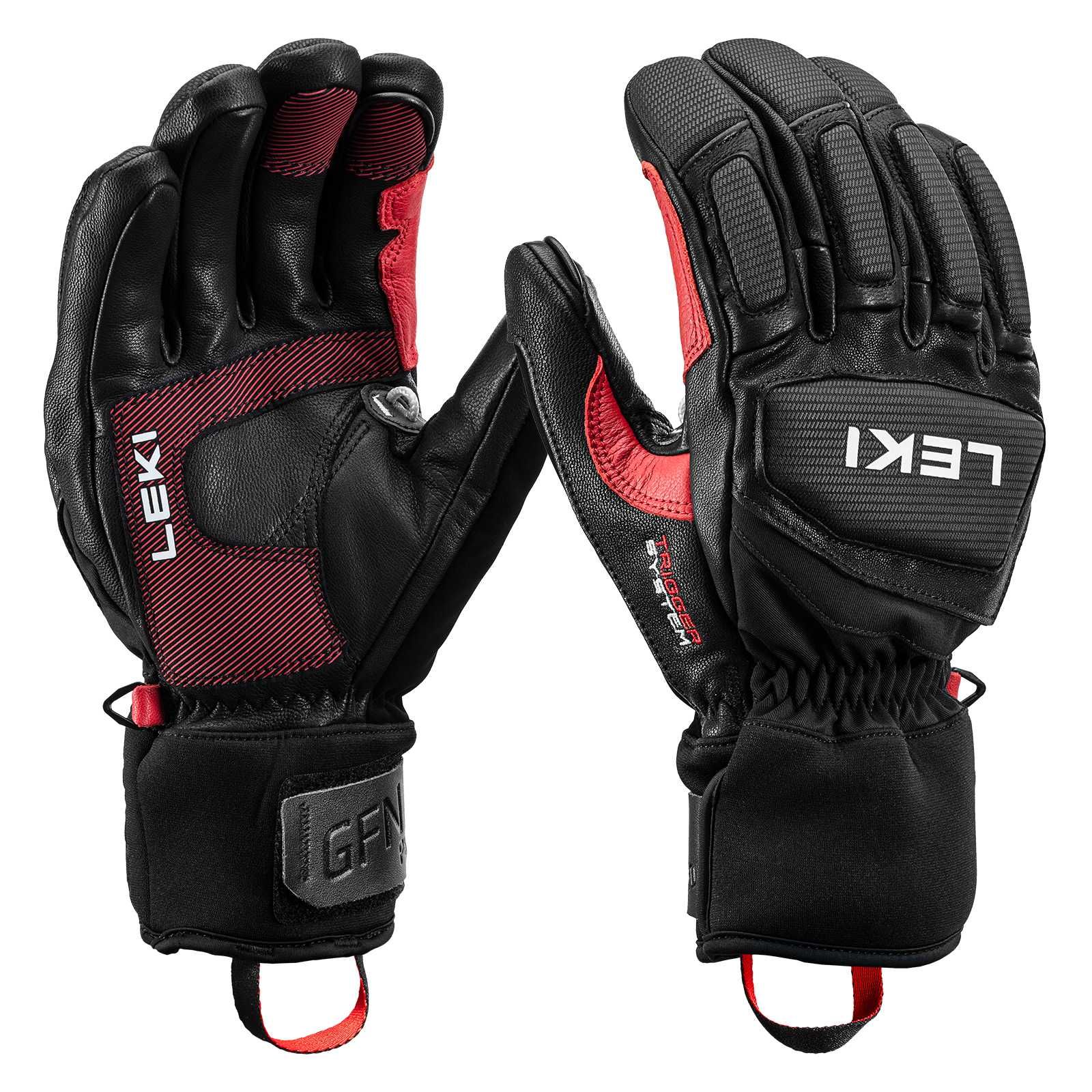 LEKI RĘKAWICE Snowfox 3D Women black 7.5_3