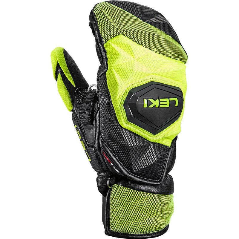 LEKI RĘKAWICE WCR Venom SL 3D MITT black-ice lemon 9.5_1