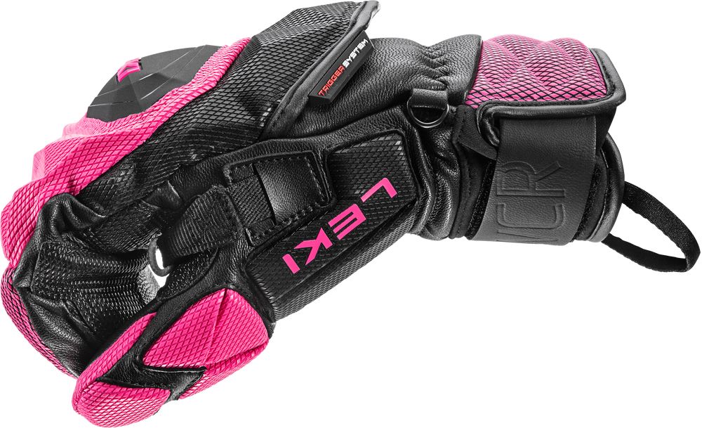 LEKI RĘKAWICE WCR Venom SL 3D MITT black-ice lemon 9.5_4