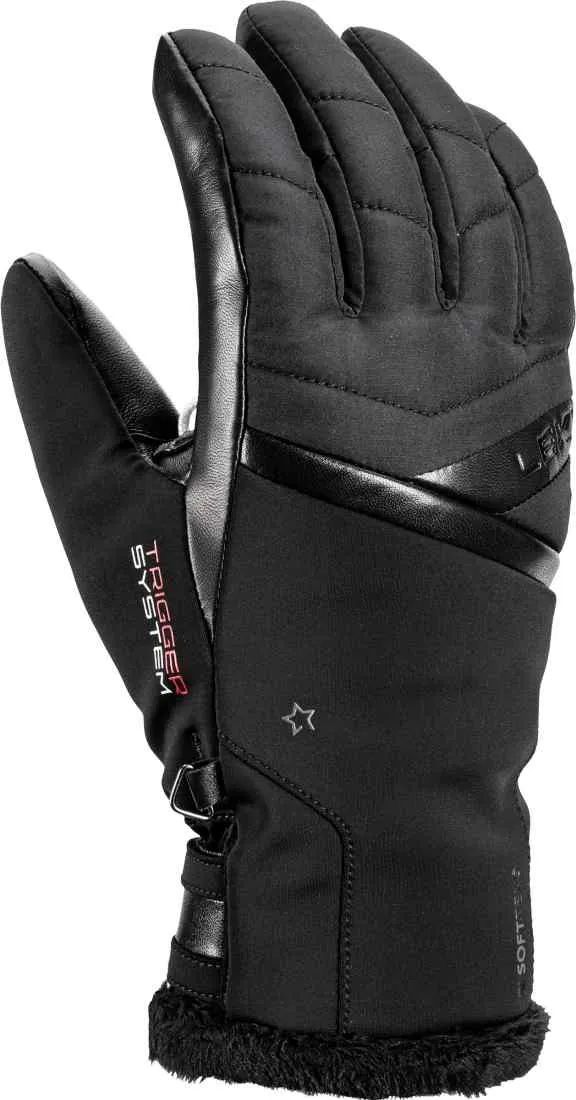 LEKI RĘKAWICE Snowfox 3D Women black 7.0_3