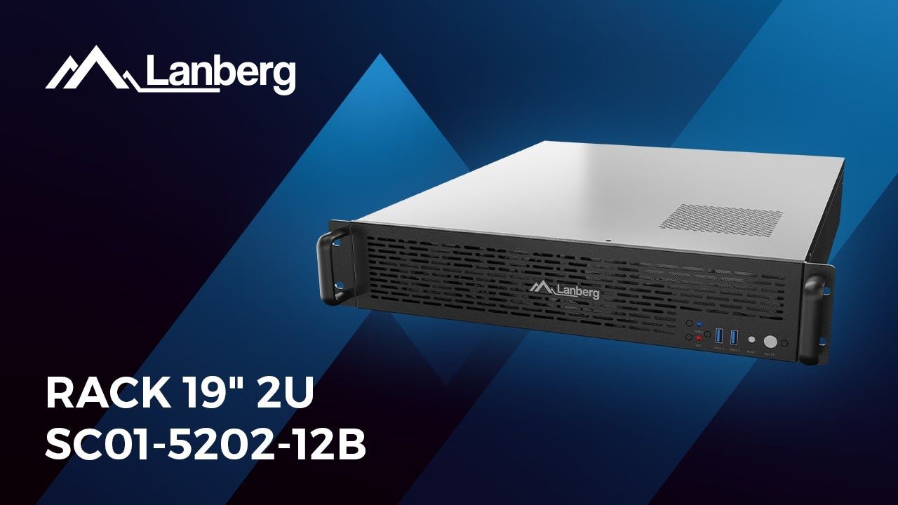 Module server case Lanberg SC01-5202-12B Rack (2U)_1