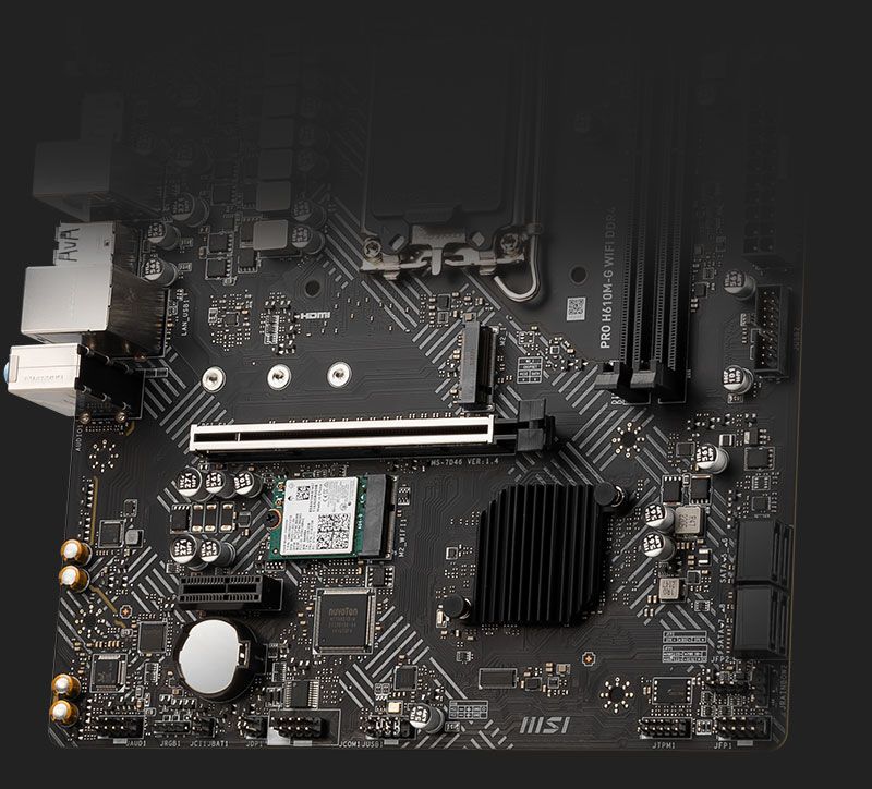 Płyta główna MSI PRO H610M-G WIFI DDR4_5