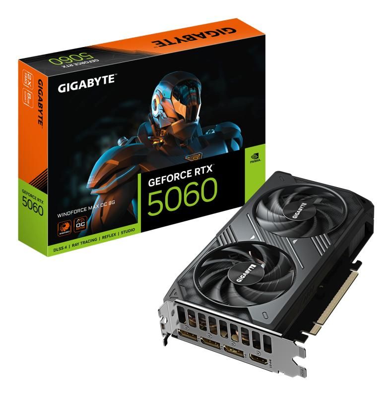 Karta graficzna Gigabyte GeForce RTX 5060 WINDFORCE MAX OC 8GB_1