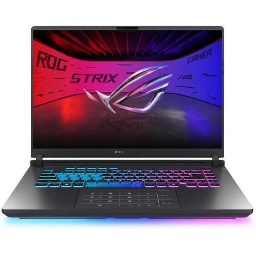 Laptop Asus ROG Strix G16 (2025) G615LH-S5047, 16 inch 2560 x 1600, Intel 255HX (20 C / 20 T, 1.8 GHz - 5.2 GHz, 36 MB cache), 16 GB DDR5, 512 GB SSD, Nvidia GeForce RTX 5050, Fara sistem de operare, Gri