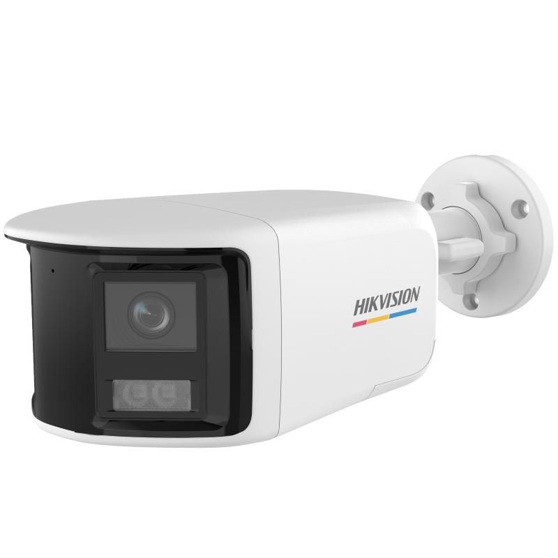 Camera de supraveghere Bullet 3K Hikvision DS-2CE12KF3TP-DLS, lentila fixa 2.8mm, iluminare min: 0.0005 Lux @ (F1.0, AGC ON), 0 Lux cu lumina alba, IR 20m, lumina alba 40m, microfon incorporat, alimentare: 12 VDC ± 25%, max. 8.9 W, protectie: IP67, dimensiuni: 234.46 mm × 103.58 mm × 76.01 mm_1