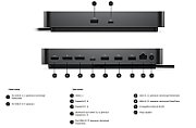 Dell Pro Dock WD25 100W, 2xDP/HDMI/2xUSB-C/4xUSB-A/RJ-45_2