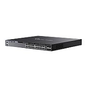 Omada 24-Port Gigabit Stackable L3 Managed Switch with 4 10GE SFP+ Slots PORT: 24× Gigabit RJ45 Ports, 4× 10G SFP+ Slots, RJ45/Type C USB Console Port, Management Port, 2× USB2.0 Ports SPEC: 1U 19-inch Rack-mountable Steel Case FEATURE: Integration with Omada SDN Controller, Stacking, RIP, OSPF_3