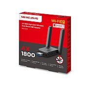 Adaptor Mercusys AX1800 USB Dual-Band, standarde wireless IEEE 802.11 a/n/ac/ax 5 GHz, IEEE 802.11 b/g/n 2.4 GHz, 2 External High Gain Antennas, securitate WPA/WPA2/WPA-PSK/ WPA2-PSK/WPA3-SAE_1