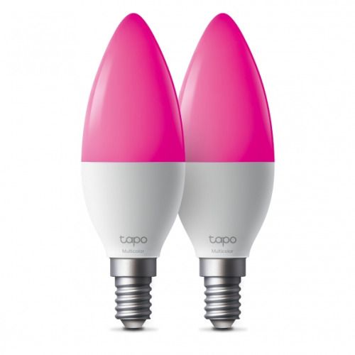 Smart Light Bulb, Multicolor SPEC: B38 bulb, E14 base, 220~240 V, 50/60 Hz, 8.6W, 16 Million Colors, 2500K-6500K, Brightness: 470 lm(Default 2700K), 40W Equivalent, Beam angle 260°, Lifetime Up to 25,000hrs, ERP:F, 2.4 GHz Wi-Fi, Bluetooth (Can be control via Bluetooth locally) FEATURE: Multicolor_1