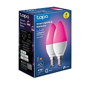 Smart Light Bulb, Multicolor SPEC: B38 bulb, E14 base, 220~240 V, 50/60 Hz, 8.6W, 16 Million Colors, 2500K-6500K, Brightness: 470 lm(Default 2700K), 40W Equivalent, Beam angle 260°, Lifetime Up to 25,000hrs, ERP:F, 2.4 GHz Wi-Fi, Bluetooth (Can be control via Bluetooth locally) FEATURE: Multicolor_2