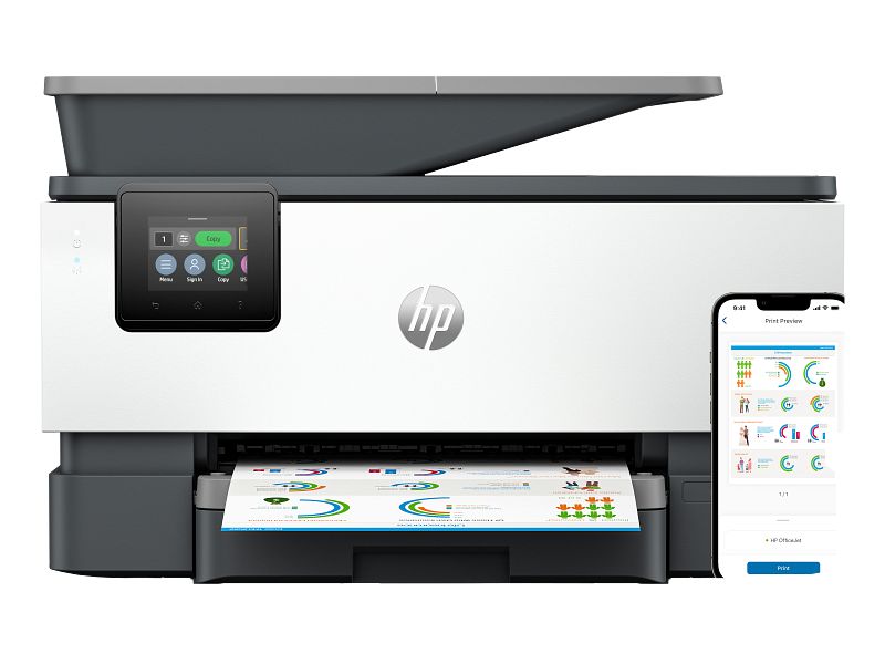 HP OfficeJet Pro 9120b All-in-One color up to 24ppm Printer_1