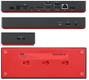 Lenovo 40B00300DK stații de andocare și replicatoare de porturi pentru calculatoare portabile Prin cablu Thunderbolt 4 Negru, Roşu_4