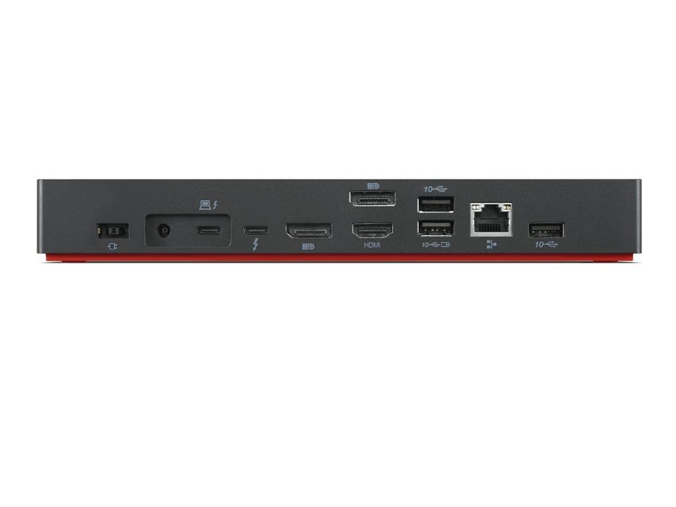 Lenovo ThinkPad Thunderbolt 4 WorkStation Prin cablu Negru, Roşu_2