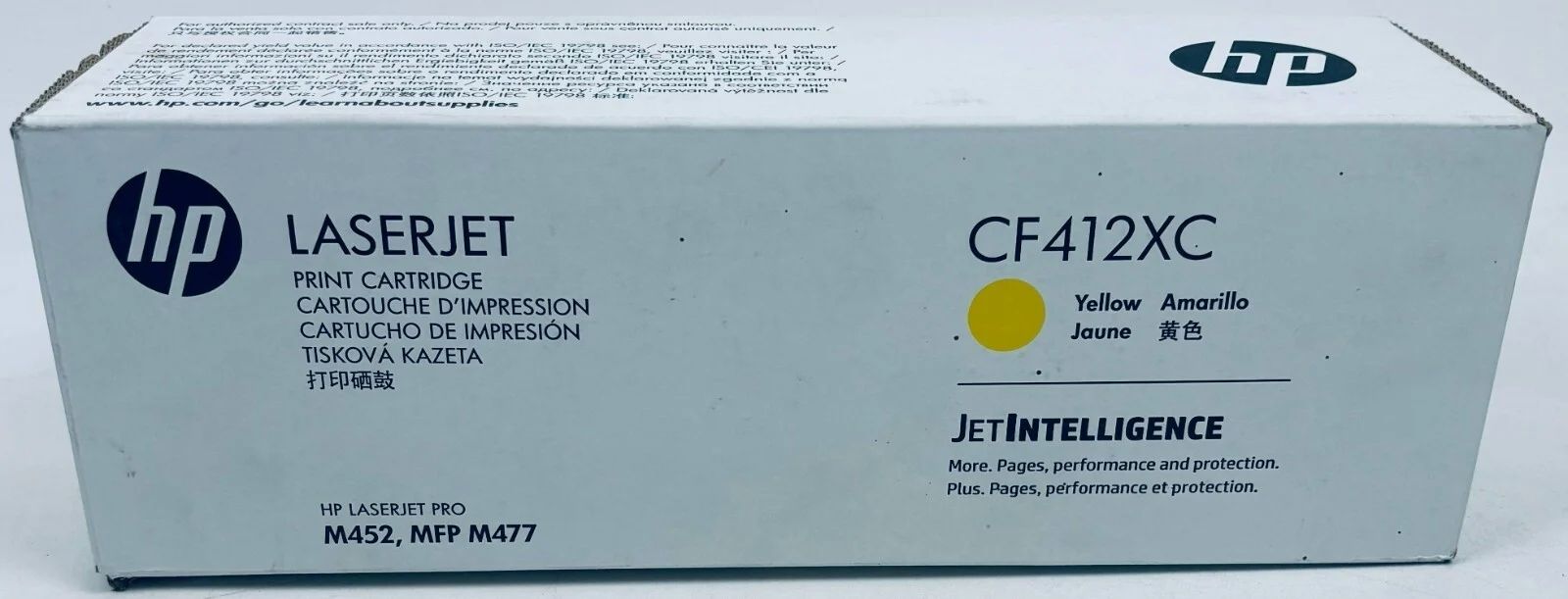 HP CONTRACT Cartridge No 410X HP410X HP 410X Yellow Gelb HC (CF412XC)_2