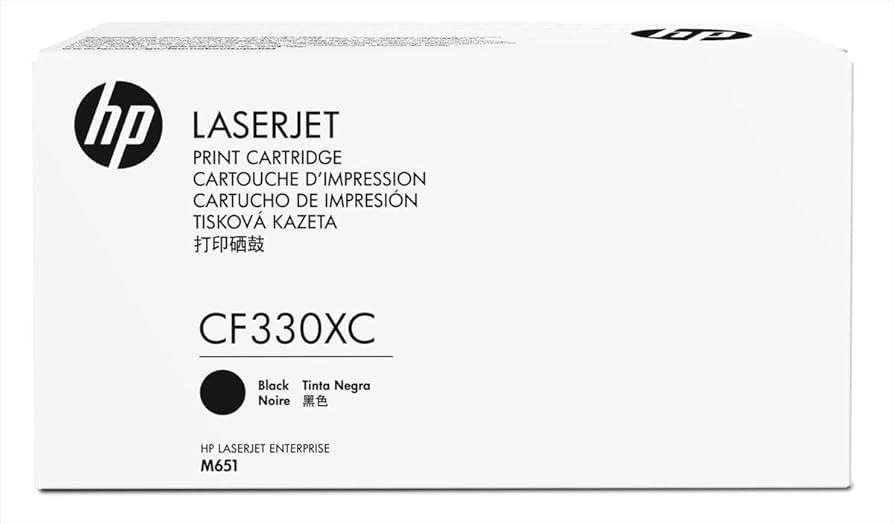 HP CONTRACT Cartridge No 654X HP654X HP 654X Black Schwarz (CF330XC)_1