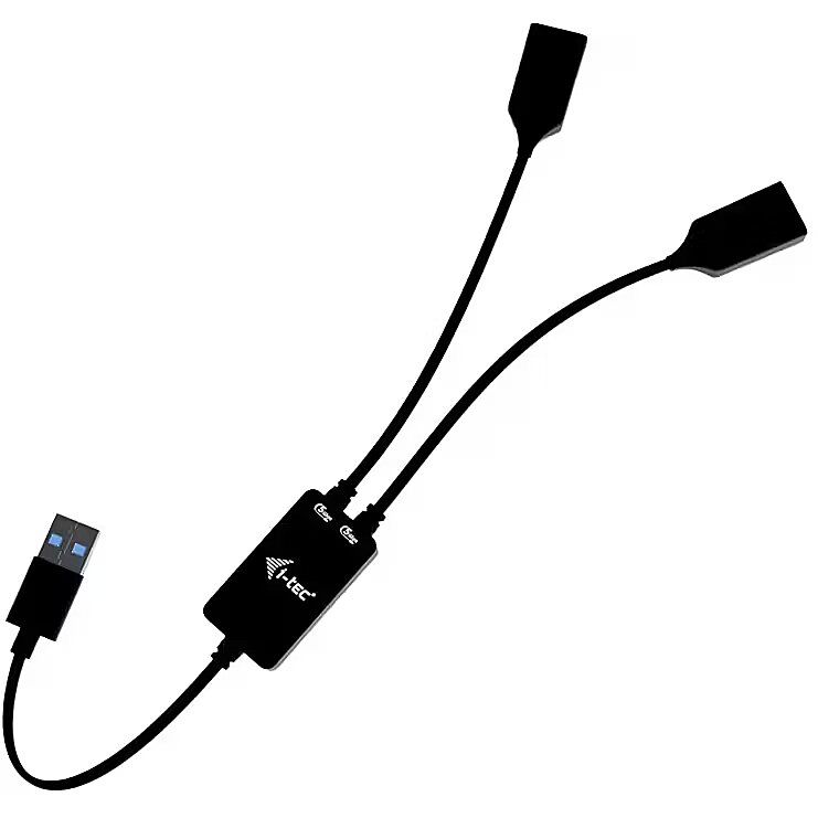I-TEC USB-A CABLE HUB 2 PORT/USB-A HUB TO 2 PORT (2X USB-A)_1