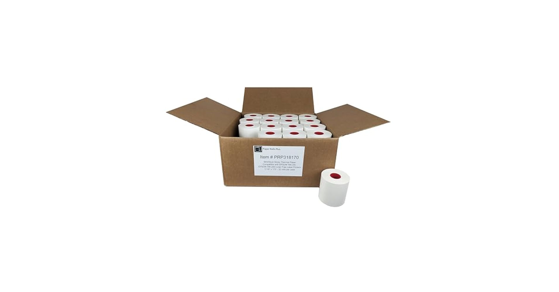 ETICHETE Sticky Roll paper, 80mm x 65m, for L100/L90 16/box