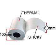 ETICHETE Sticky Roll paper, 80mm x 65m, for L100/L90 16/box_2