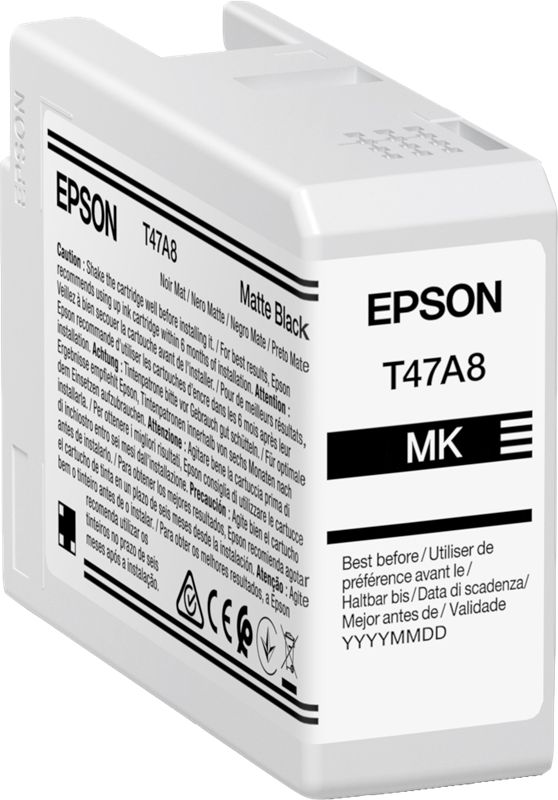 Cartus cerneala Epson C13T47A80N ,black matte ,50 ml ,Original (T47A80N) 