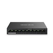 SWITCH PoE MERCUSYS 8 Gigabit PoE+ si 2 Gigabit Uplink, buget PoE maxim 111 W, compatibil cu  IEEE 802.3af/at PoE+, metalic 