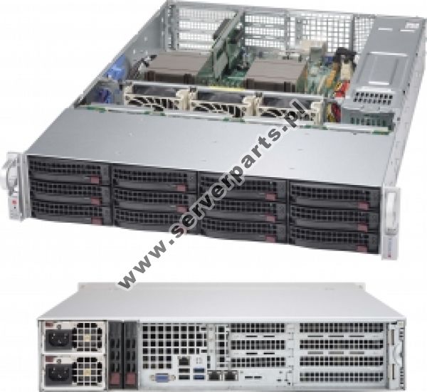 Supermicro CSE-826BAC4-R920WB carcase PC Cabinet metalic Negru 920 W_1