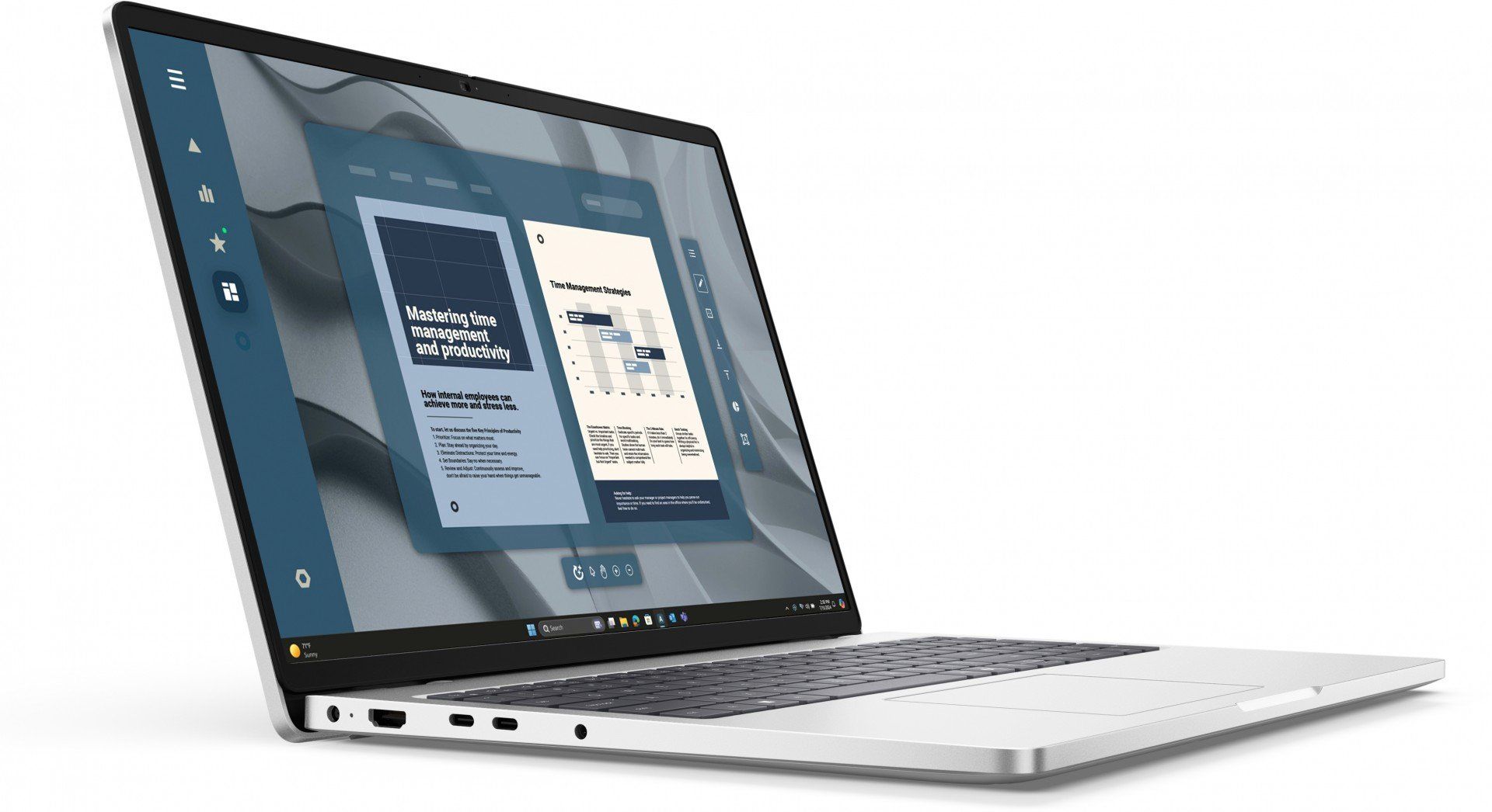 DELL Pro PC16255 AMD Ryzen AI 5 340 Laptop 40,6 cm (16