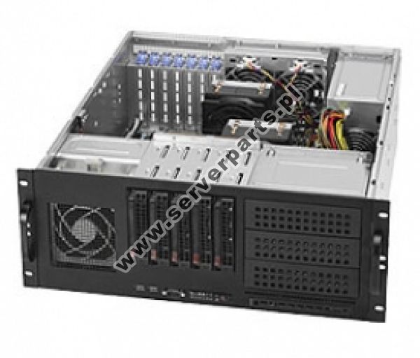 Supermicro SuperChassis 842TQC-668B Cabinet metalic Negru, Gri 668 W_1