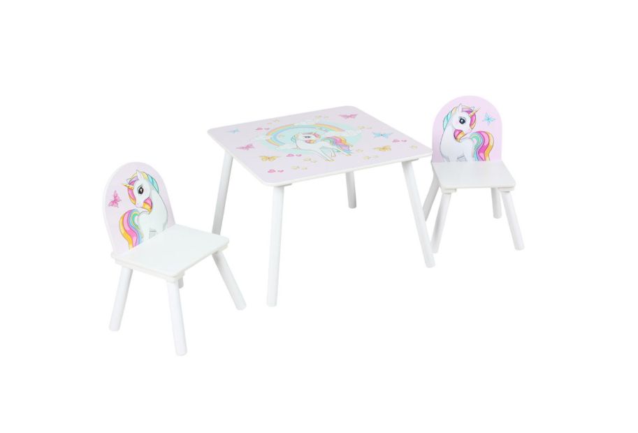 Set 2 scaune +birou Unicorns, U-Grow_1