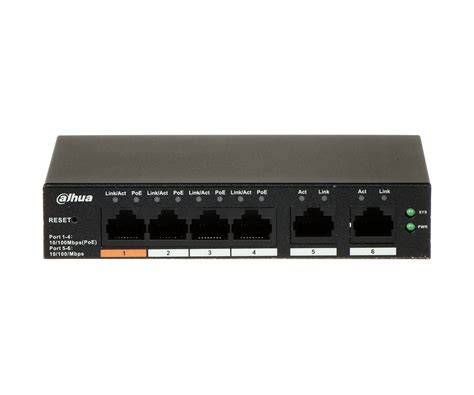DHA SWITCH CMD 4 POE  CS4006-4ET2ET-60_1