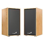 BOXE GENIUS 2.0, RMS: 6W (2 x 3W), USB power, pine wood, #SP-HF180