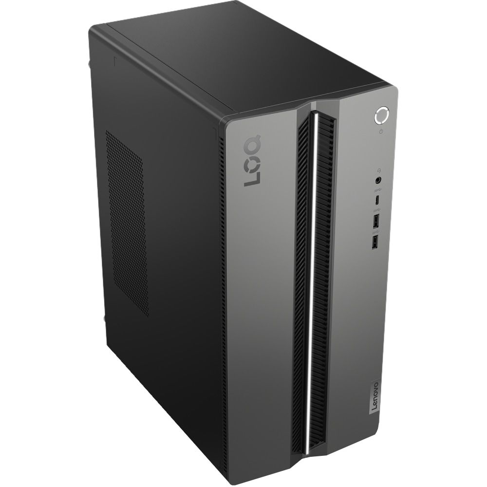 Desktop Gaming Lenovo LOQ Tower 17IRR9 , Intel® Core™ i7-14700, 20C (8P + 12E) / 28T, Max Turbo up to 5.4GHz, P-core 2.1 / 5.3GHz, E-core 1.5 / 4.2GHz, 33MB, video NVIDIA® GeForce RTX™ 5060 8GB GDDR7, RAM 1x 16GB UDIMM DDR5-5600; Two DDR5 UDIMM slots, dual-channel capable; Up to 32GB DDR5-5600, SSD_3