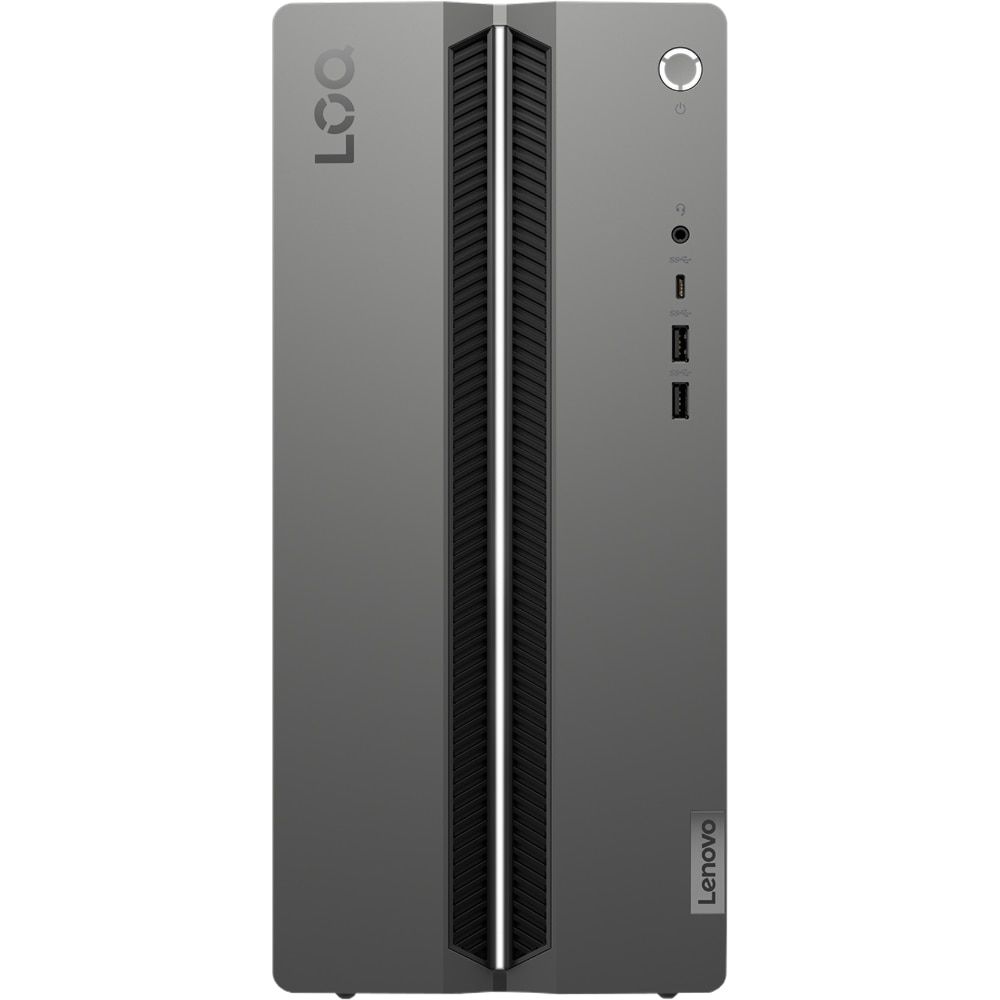 Desktop Gaming Lenovo LOQ Tower 17IRR9 , Intel® Core™ i7-14700, 20C (8P + 12E) / 28T, Max Turbo up to 5.4GHz, P-core 2.1 / 5.3GHz, E-core 1.5 / 4.2GHz, 33MB, video NVIDIA® GeForce RTX™ 5060 8GB GDDR7, RAM 1x 16GB UDIMM DDR5-5600; Two DDR5 UDIMM slots, dual-channel capable; Up to 32GB DDR5-5600, SSD_6