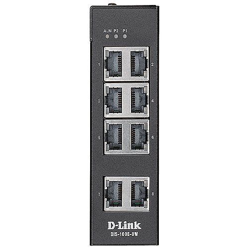 D-Link DIS-100E-8W switch-uri Fara management L2 Fast Ethernet (10/100) Negru_3
