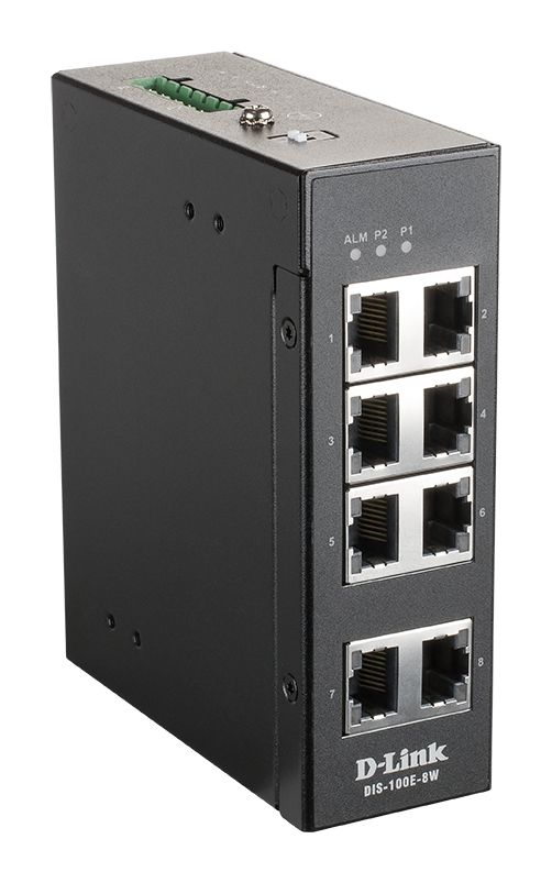 D-Link DIS-100E-8W switch-uri Fara management L2 Fast Ethernet (10/100) Negru_4