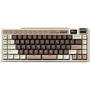 ROYAL KLUDGE RK M70 Mocha Grey Gaming Keyboard Cream switch_2