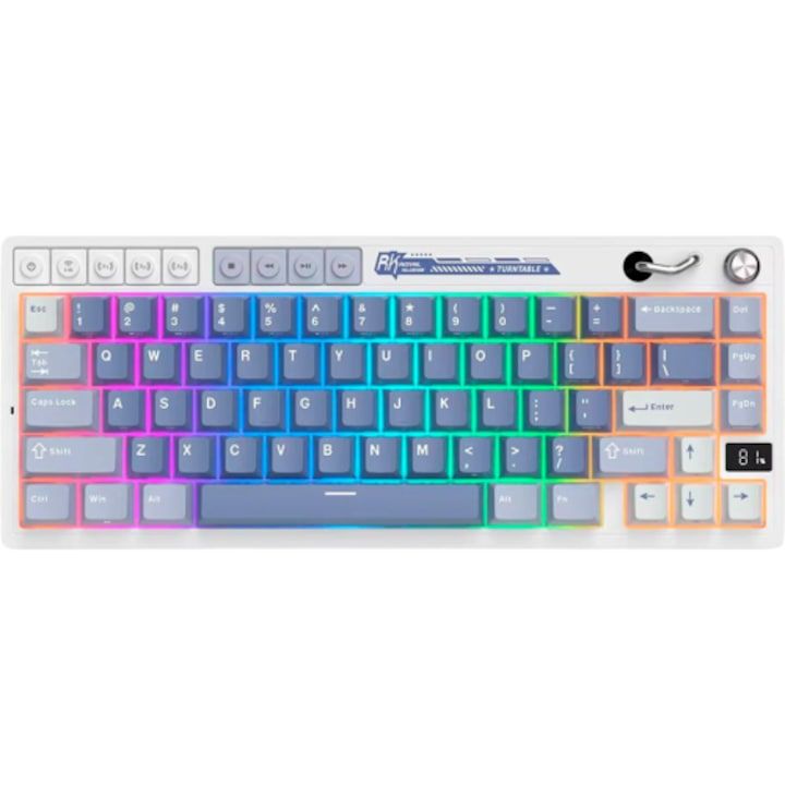 ROYAL KLUDGE RK M65 Ocean Blue Gaming Keyboard Beige switch_2