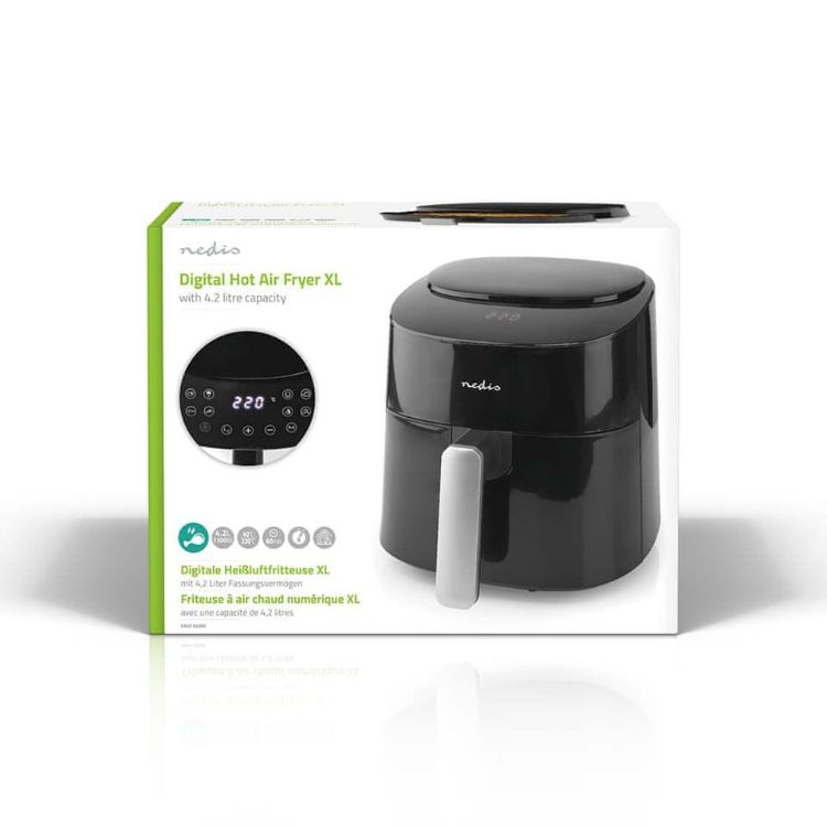Air Fryer Nedis 4.2l KAAF160BK_2