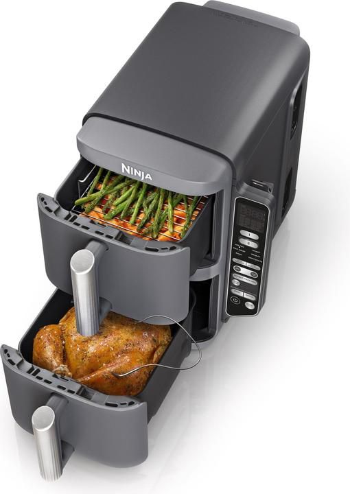 Ninja SL451EU fryer Double 9.5 L Stand-alone 2470 W Hot air fryer Black_1