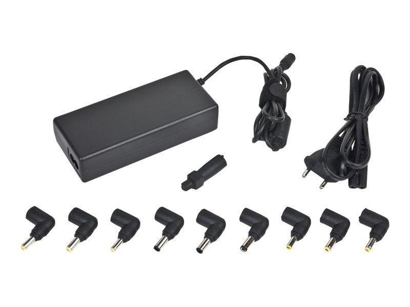 ALIMENTATOR Notebook Universal AC-DC, GEMBIRD, 90W - tensiuni 15V/16V/18V/19V/19.5V/20V DC la 4.5 A max, protectie la supratensiuni,