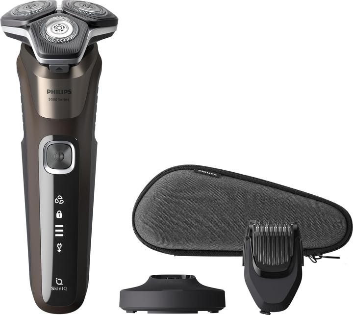 Men's electric shaver  brown + case  Philips 5000 series S5886/38_1